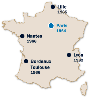 carte des territoires du Cridon